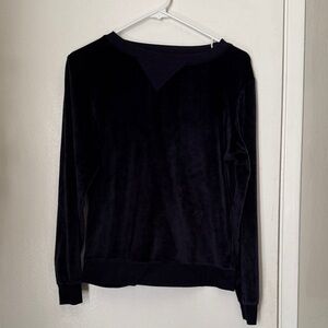 Honeydew Crushed Velvet Crewneck